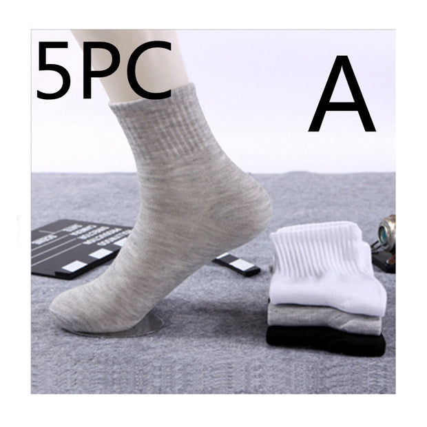 Men's In-tube Socks Fashion Polyester Socks
