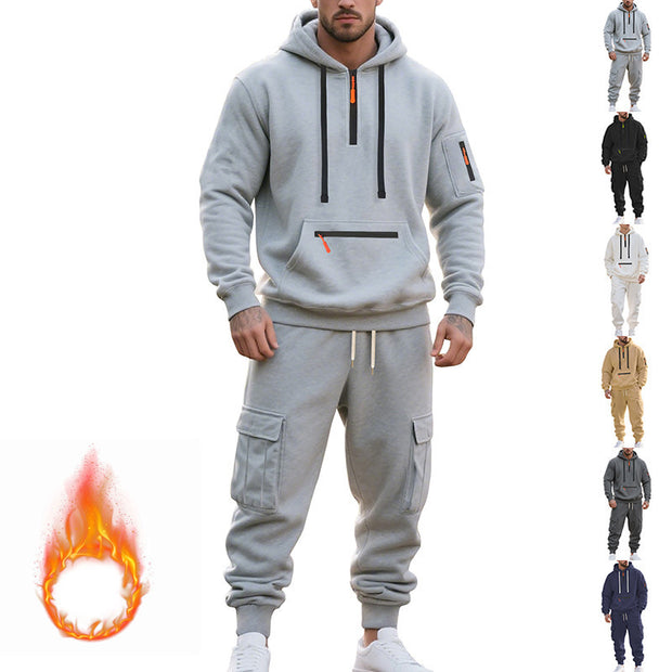 Men's Loose Sports And Leisure Suit Sweater