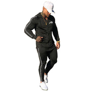 Mans Casual Fashion Sportswear Suit Gym Fitness Tracksuit