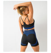 Sports Running Seamless Fitness Bra Set Women
