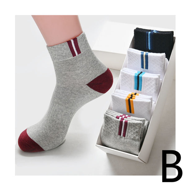 Men's In-tube Socks Fashion Polyester Socks