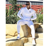 Mans Casual Fashion Sportswear Suit Gym Fitness Tracksuit