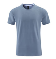 Sports Round Neck Loose Short Sleeved Top For Men