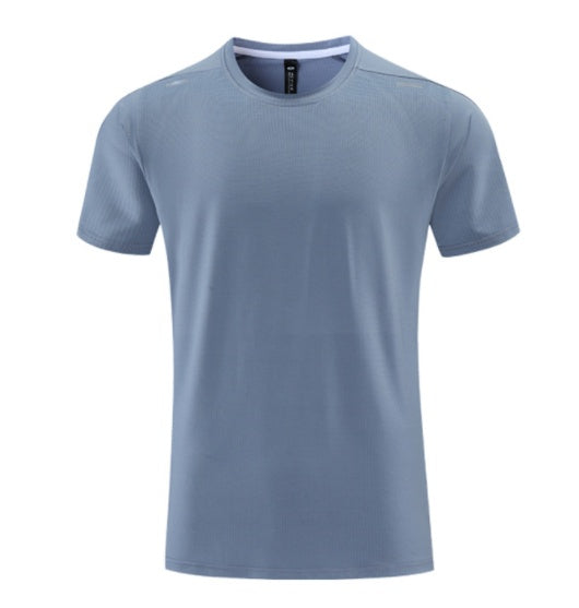 Sports Round Neck Loose Short Sleeved Top For Men