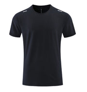Sports Round Neck Loose Short Sleeved Top For Men