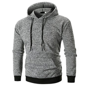 Men's Large Pocket Pullover Hooded