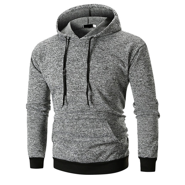 Men's Large Pocket Pullover Hooded