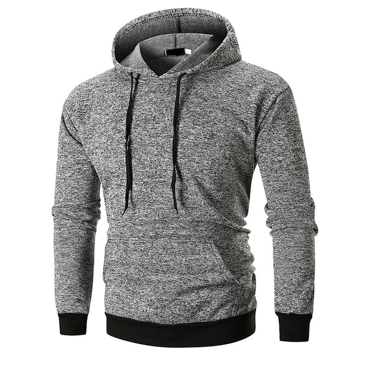 Men's Large Pocket Pullover Hooded