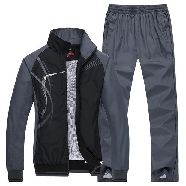 Spring And Autumn Couple Sports Suit