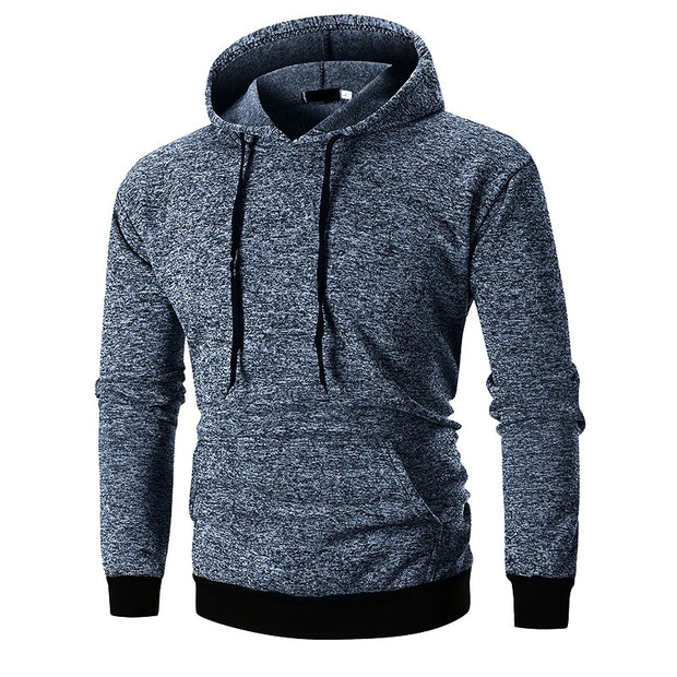 Men's Large Pocket Pullover Hooded
