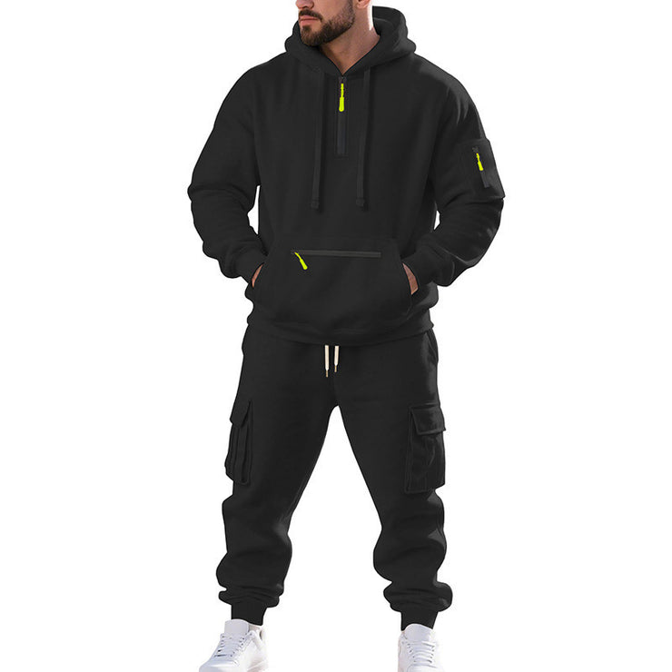 Men's Loose Sports And Leisure Suit Sweater