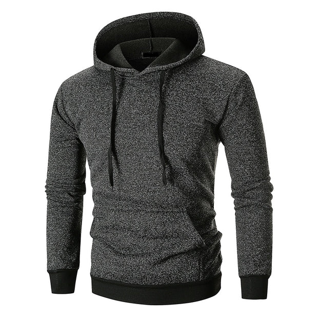 Men's Large Pocket Pullover Hooded