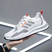 Mesh Breathable Lace Up Running Sneaker Men