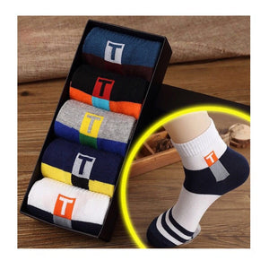 Men's In-tube Socks Fashion Polyester Socks