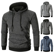 Men's Large Pocket Pullover Hooded