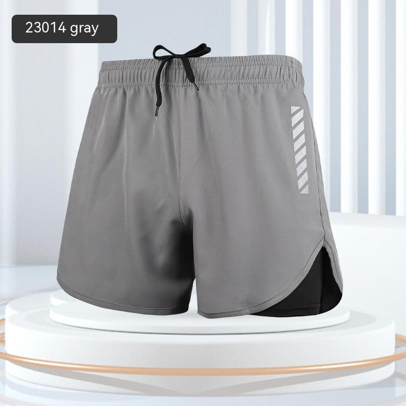 Anti-embarrassment Double-layer Beach Pants Men's Swimming Trunks