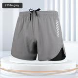 Anti-embarrassment Double-layer Beach Pants Men's Swimming Trunks