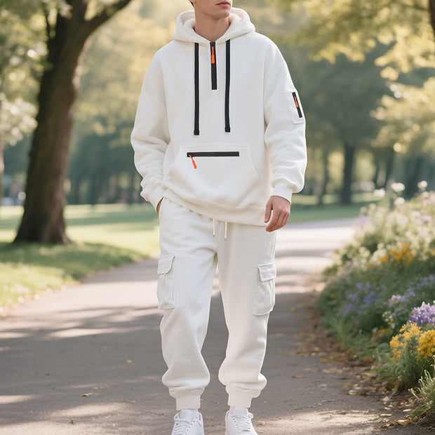 Men's Loose Sports And Leisure Suit Sweater