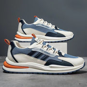 Mesh Breathable Lace Up Running Sneaker Men