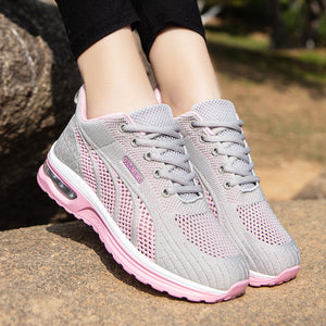 Mesh Women's Breathable Shoes Flying Woven Air Cushion