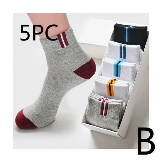 Men's In-tube Socks Fashion Polyester Socks