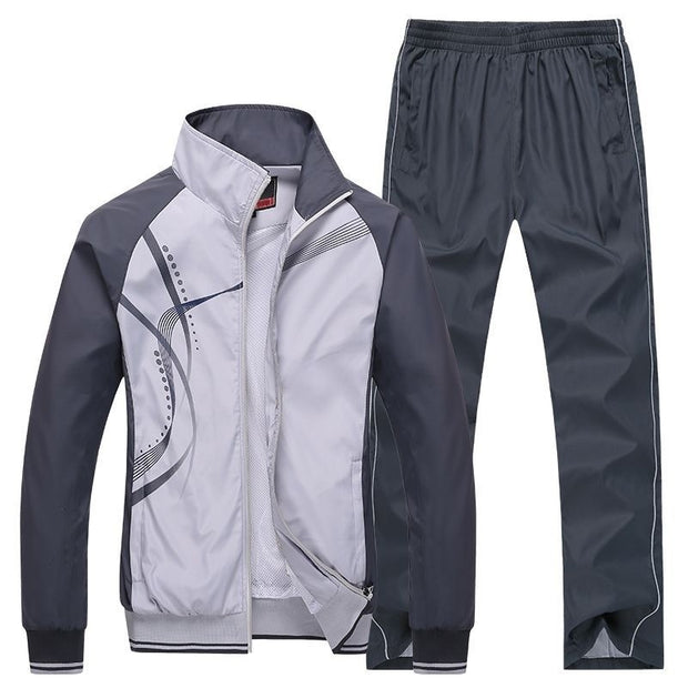 Spring And Autumn Couple Sports Suit