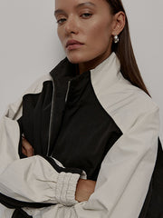 Drawstring Sports Jacket Trousers Suit Women