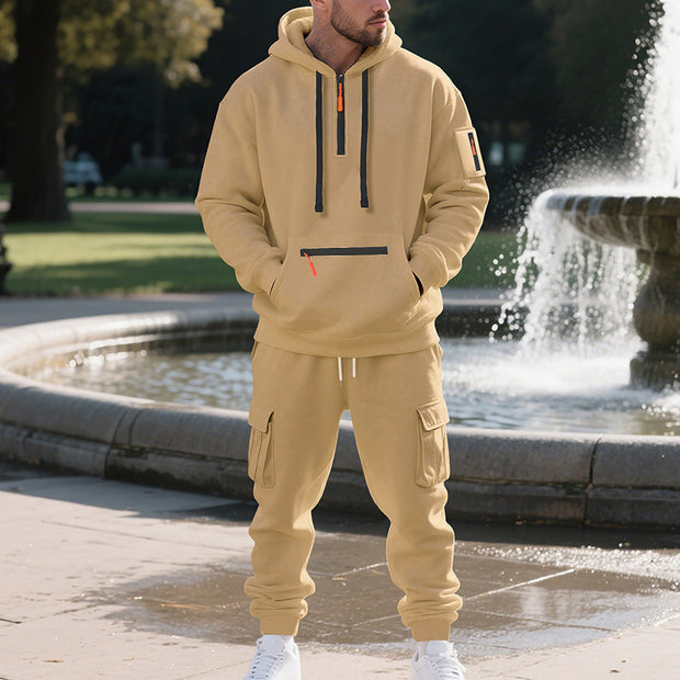 Men's Loose Sports And Leisure Suit Sweater