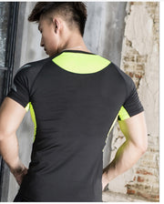 Sports Suit Men's Long-sleeved Trousers Gym Suit Running Training Sports Fitness Tight