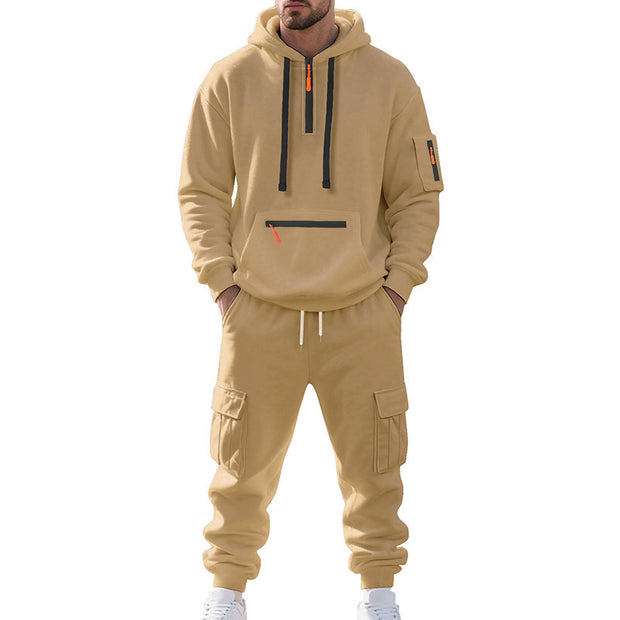 Men's Loose Sports And Leisure Suit Sweater