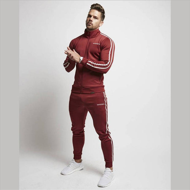 Side Webbing Zipper Hoodless Fitness Sports Jacket Top